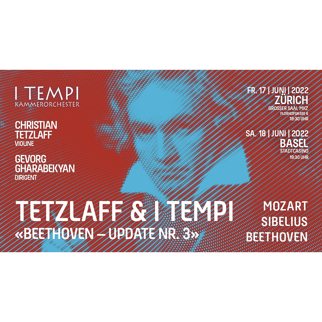 Kammerorchester I TEMPI, Christian Tetzlaff - Violine, Gevorg Gharabekyan - Leitung