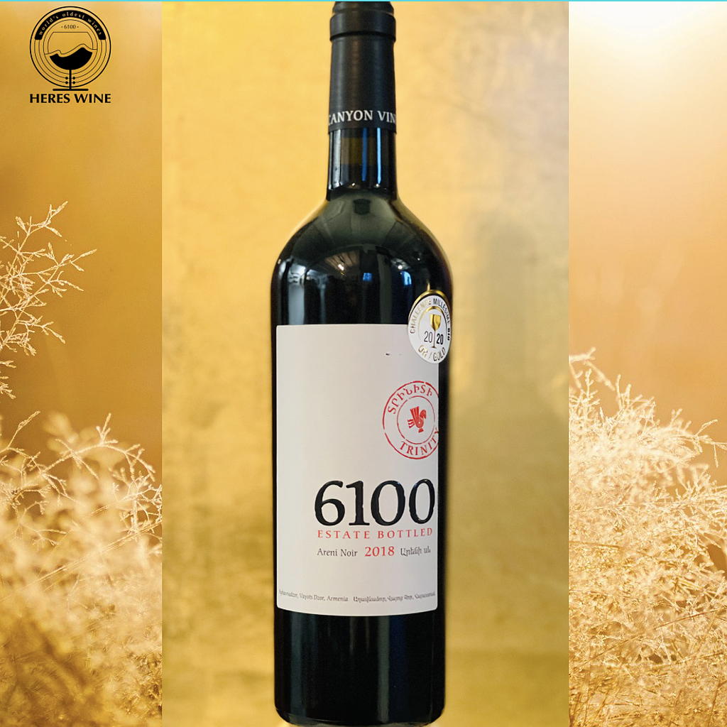 TRINITY 6100 Areni Noir Red Dry Wine 2021